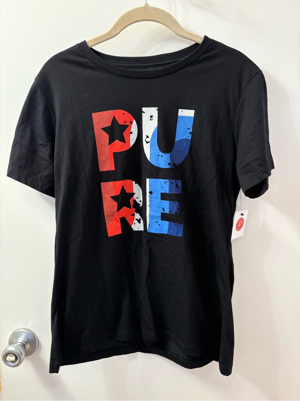 Pure Barre Medium Tee Shirt NWT •PTP 21-23/L25•